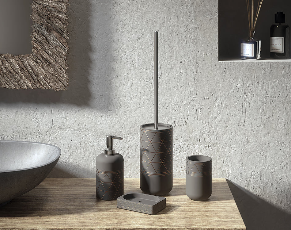Колекция G-Calipso дизайнерски бетонени аксесоари за баня от Италия, онлайн магазин KERANOVA