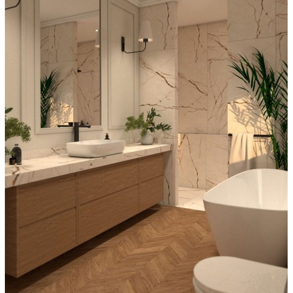 Nordic Wood Rect. 60x120 - Kutahya калиброван гранитогрес с текстура на дърво за онлайн магазин за обзавеждане за бани KERANOVA