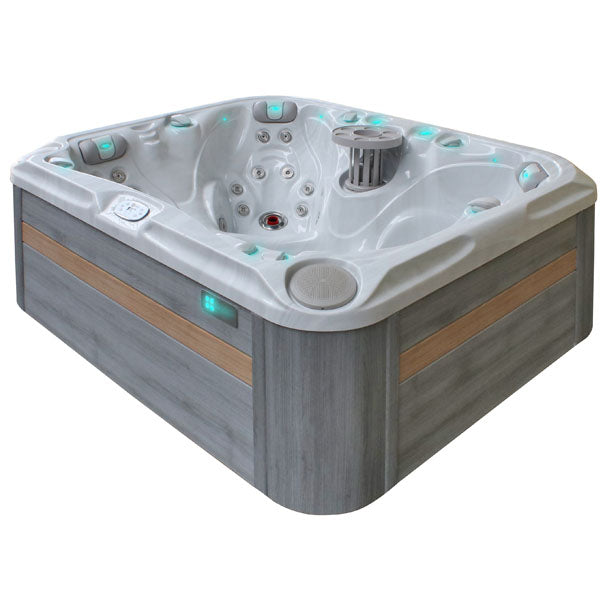 Джакузи Happy 213x175 см. модел Signature с 4 вида масаж и Aqua Rolling Massage, три седящи, едно лежащо място, 44 дюзи