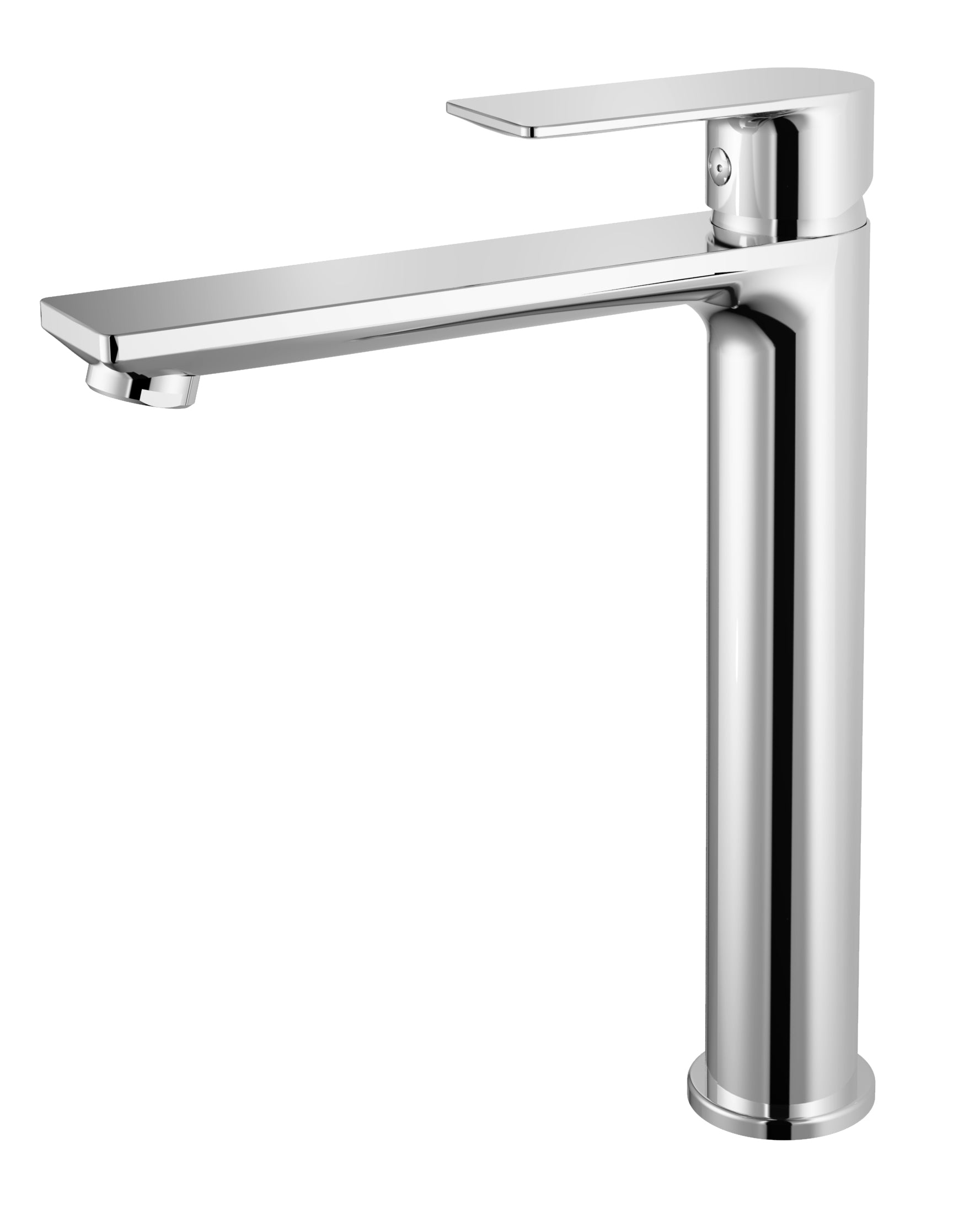 Висок смесител за мивка Елмира - хромиран дизайн за мивка купа, онлайн магазин KERANOVA, произход Китай, гаранция 5 години