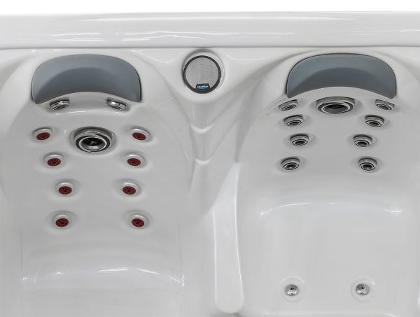 Design HC 5 216x160 см. бял градински джакузи седалки с масажни дюзи и възглавници – онлайн магазин KERANOVA