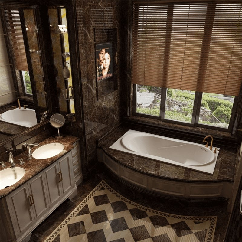 Hera 180x90 см. акрилна вана с преден и страничен панел, хидро и аеромасажни системи - онлайн магазин за обзавеждане за бани KERANOVA