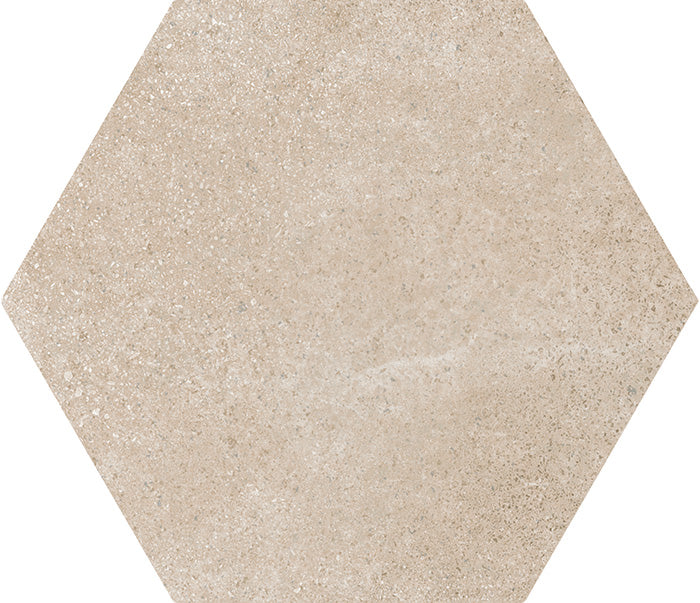 Hexatile Cement Mink 17.5x20 шестостенна циментова плочка в mink нюанс за бани от онлайн магазин KERANOVA