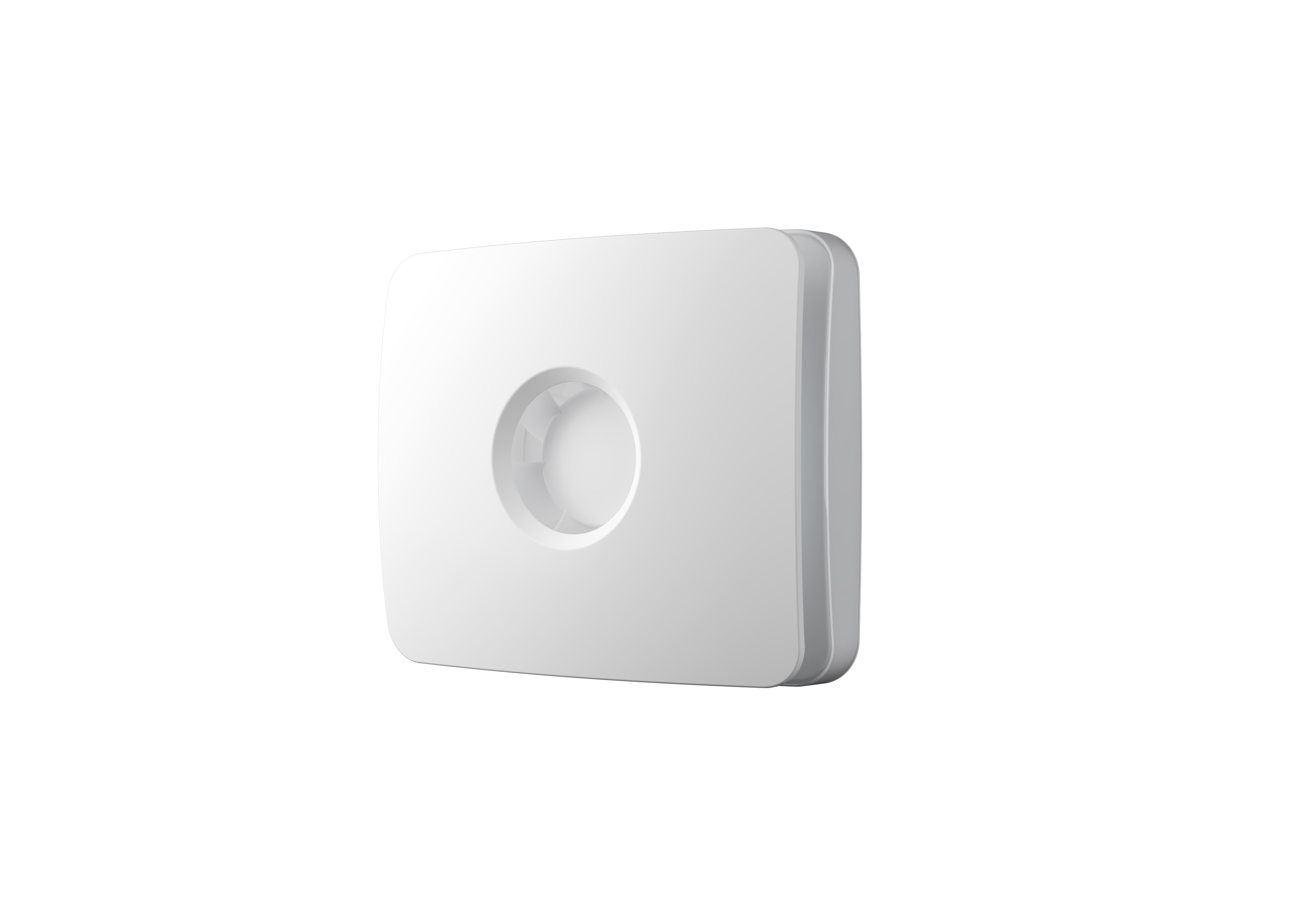 Alt Tag: Вентилатор за баня Fresh ICE — тих, автономен сензорен вентилатор за баня, лесен за почистване, 140 м3/h, KERANOVA