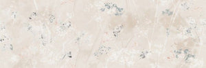Ikon Nature Ivory Decor 30x90 декоративна бежова плочка с флорален релеф за баня - онлайн магазин KERANOVA