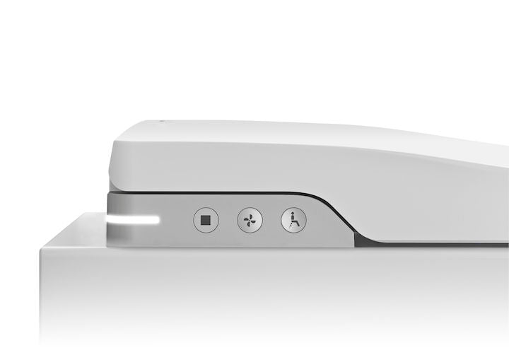 Комплект Duplo + Inspira In-Wash - Roca бял In-Wash модул със странични бутони за функции, онлайн магазин за обзавеждане за бани KERANOVA