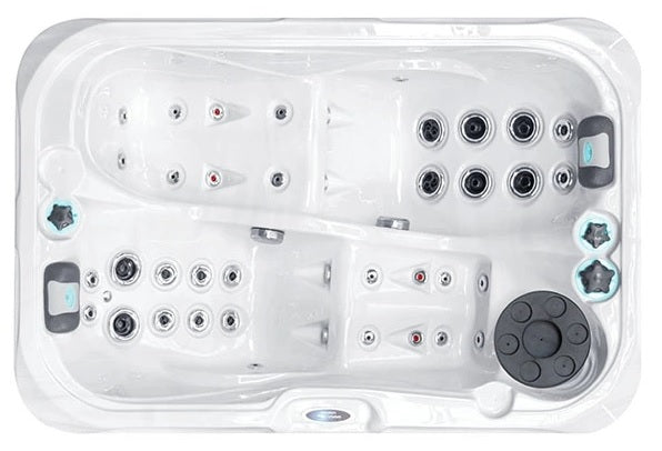 Indulgence 214x143 см. двуместна хидромасажна вана за ограничени пространства – KERANOVA онлайн магазин