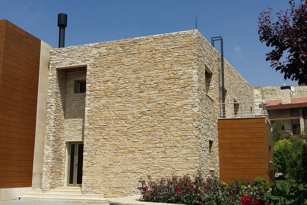 Isola - 8 цвята изкуствен камък за облицовка на стени, демонстрация на фасадна плочка за онлайн магазин KERANOVA