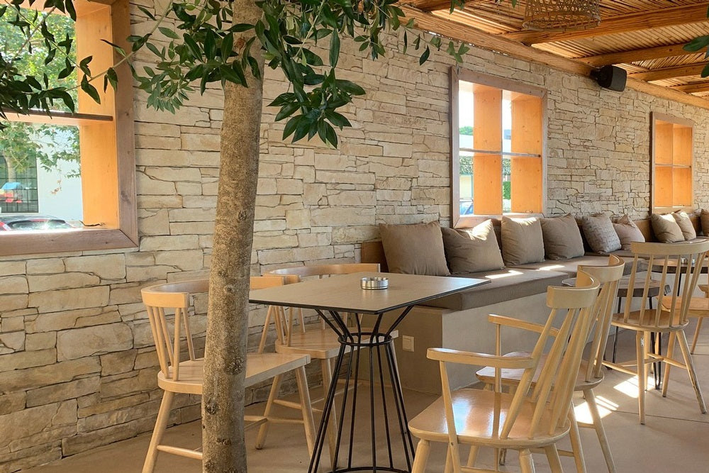 Isola - 8 цвята изкуствен камък за облицовка на стени в кафене, декоративна текстура, онлайн магазин KERANOVA