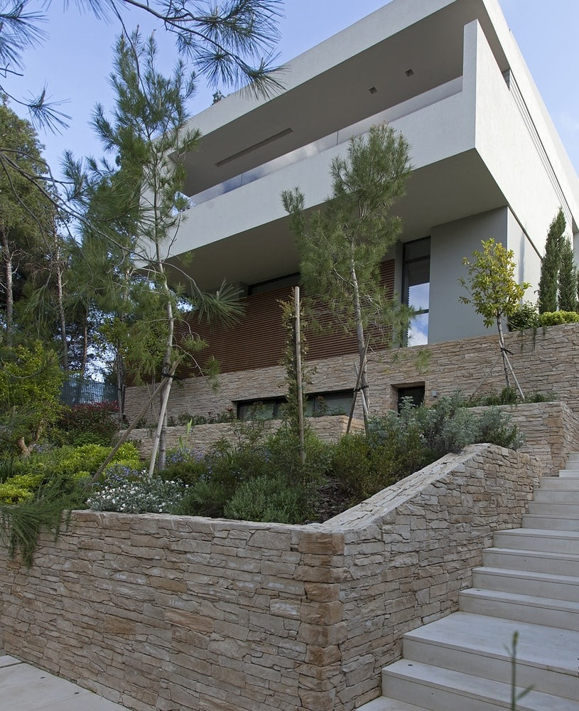 Isola - 8 цвята декоративен изкуствен камък за облицовка на стени, онлайн магазин KERANOVA, фасада със стъпала