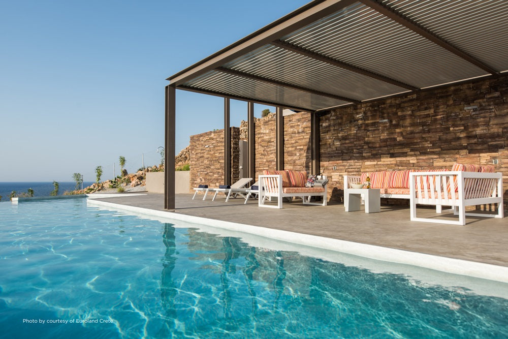 Isola - 8 цвята декоративен облицовъчен изкуствен камък на стена до басейн, онлайн магазин за обзавеждане за бани KERANOVA