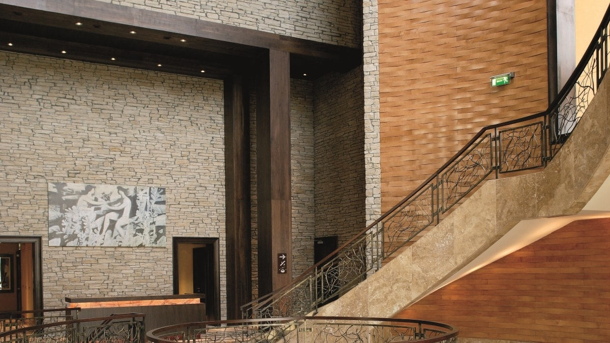 Isola - 8 цвята изкуствен камък за облицовка на стени за баня KERANOVA, декоративни панели, готови кашони и ъглови елементи