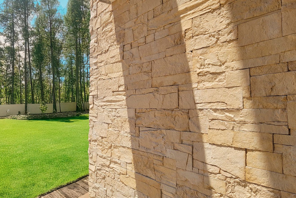 Isola Slim - 6 цвята: декоративен облицовъчен изкуствен камък за стени, KERANOVA онлайн магазин за обзавеждане за бани, светъл пясъчен тон