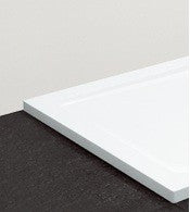 SMC душ корито 80х80, 90х90 и 100х100 см. бяло правоъгълно корито за монтаж на под от KERANOVA