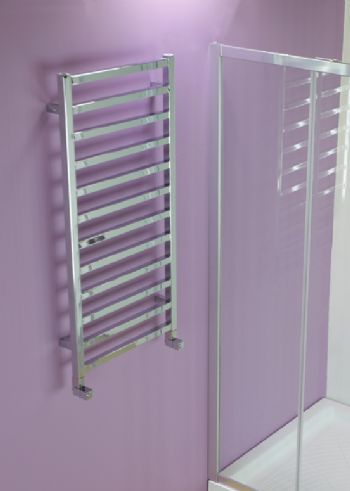 Хромирани лири Karnak хромирана лира за баня 50x100/50x170 с квадратно сечение, онлайн магазин KERANOVA, произведено в Гърция, гаранция 3 години