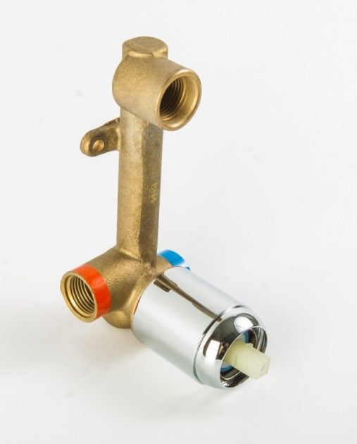 Вграден смесител за мивка Kenjo - комплект вътрешна част, два чучура (16 и 22 см), произведено в Испания, KERANOVA онлайн магазин