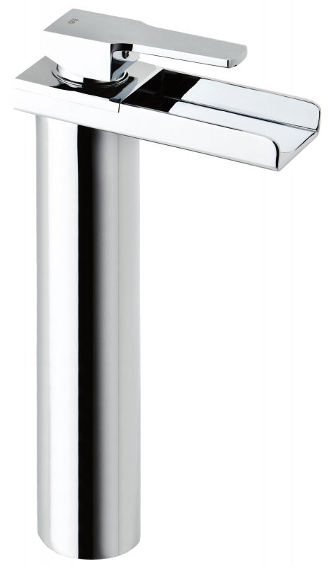 Смесител за купа Kenjo височък стоящ хромиран смесител за мивка, Испански, 5 години гаранция, онлайн магазин за обзавеждане за бани KERANOVA