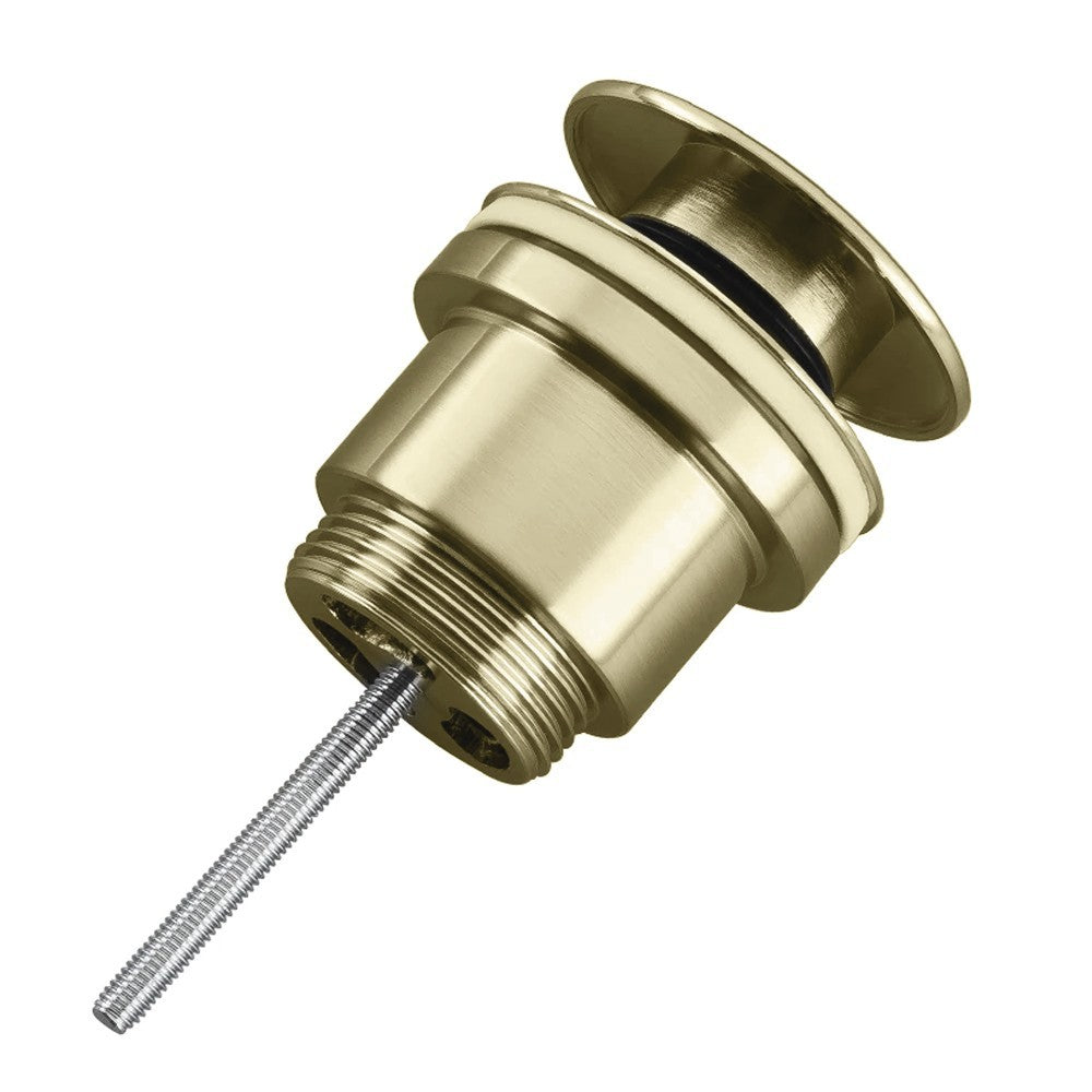 Висок смесител Rea Clif Gold Brush - матирано злато поплавък/затварящ механизъм златен мат за онлайн магазин KERANOVA