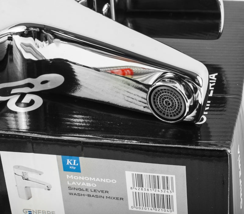 Смесител за мивка Klip - стоящ испански едноръкохватков смесител за мивка, гаранция 5 г. | онлайн магазин KERANOVA