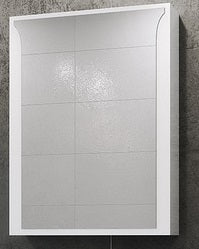 огледален шкаф Линеа 55 бял класически дизайн за баня - онлайн магазин за обзавеждане KERANOVA