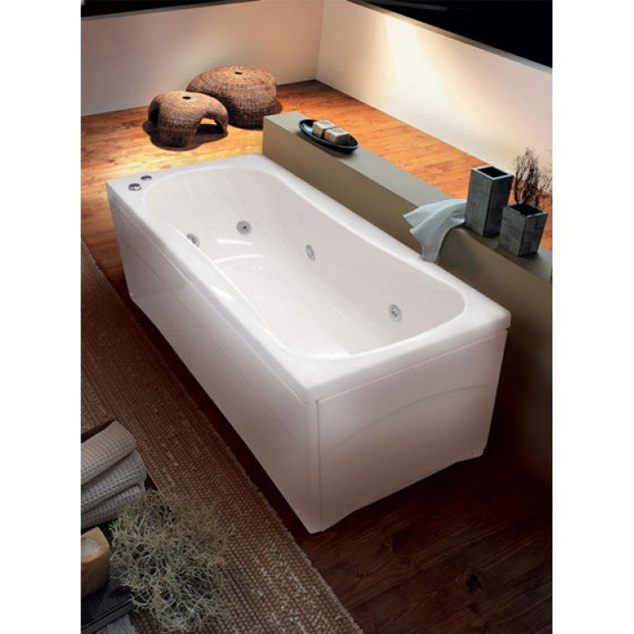 Marina 150/160/170 х 70 см. акрилна вана с панел, сифон и хидро/аеромасажни системи за онлайн магазин KERANOVA