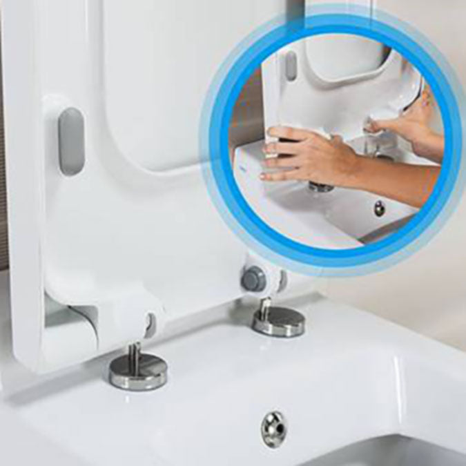 Моноблок с биде Nita - Serel монтаж и детайли на долно водоподаване и фиксиране, онлайн магазин за обзавеждане за бани KERANOVA