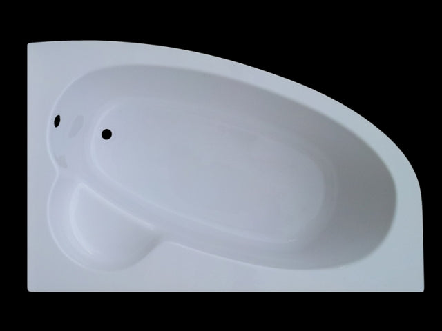 Хидромасажна вана Onyx 150x100 см. бяла акрилна вана с тясни бордове, класически дизайн за онлайн магазин KERANOVA