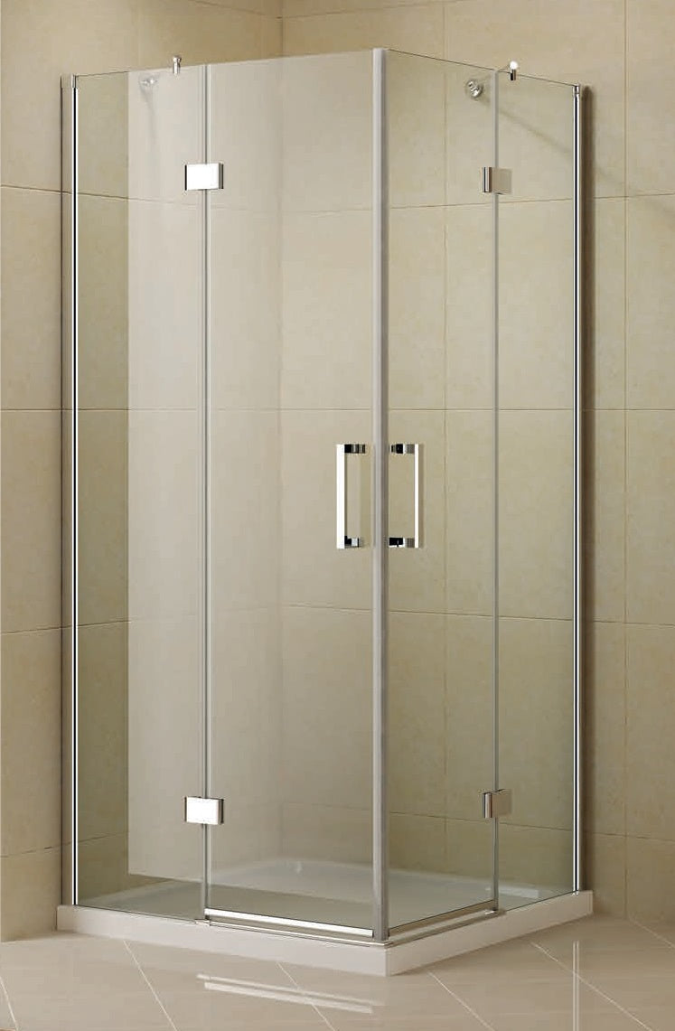 ON 100 - 100х100 см. луксозна душ кабина 100x100 см с две врати, анти калк стъкло, месингови крепежни елементи - онлайн магазин KERANOVA