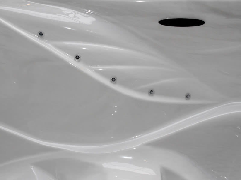 Pleasure 215x200 см. бяла хидромасажна вана Passion Spas с 48 дюзи и ергономични седящи места – онлайн магазин за обзавеждане за бани KERANOVA