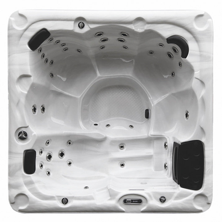 Paradiso 227x227 см. луксозно шестместно джакузи с Balboa електроника, каскада и термо покривало – онлайн магазин за обзавеждане KERANOVA