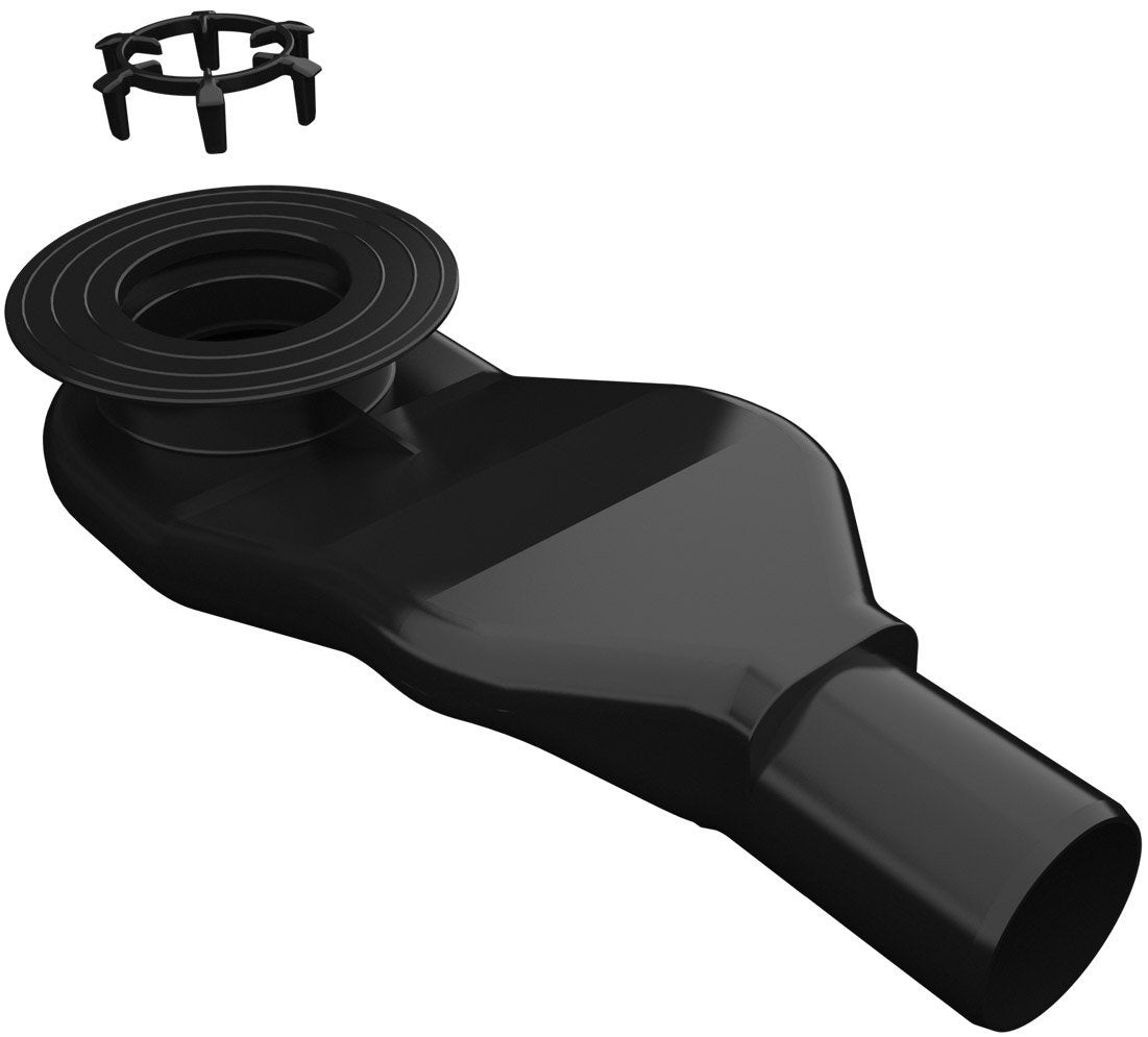 Линеен сифон PDS-360 40 и 60 см. — плитък страничен сифон от неръждаема стомана с клапа против миризми и приспособление за задържане на косми