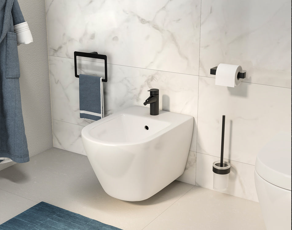 Колекция G-Pirenei черен мат аксесоари за баня от неръждаема стомана – онлайн магазин KERANOVA