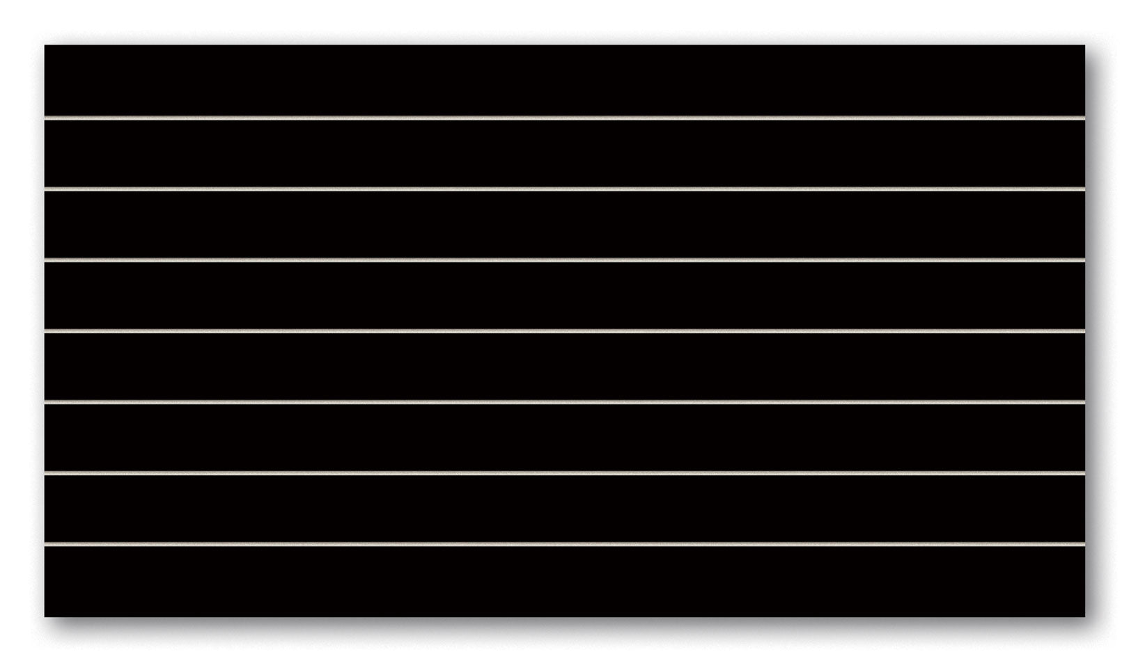 Colour Black Raster 32.7x59.3 плочка с тънки хоризонтални бели фуги за баня - онлайн магазин за обзавеждане KERANOVA