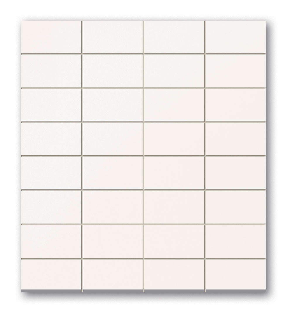Colour White Mozaika P 29.5x32.7 - бял мозайка плочки за баня от KERANOVA онлайн магазин