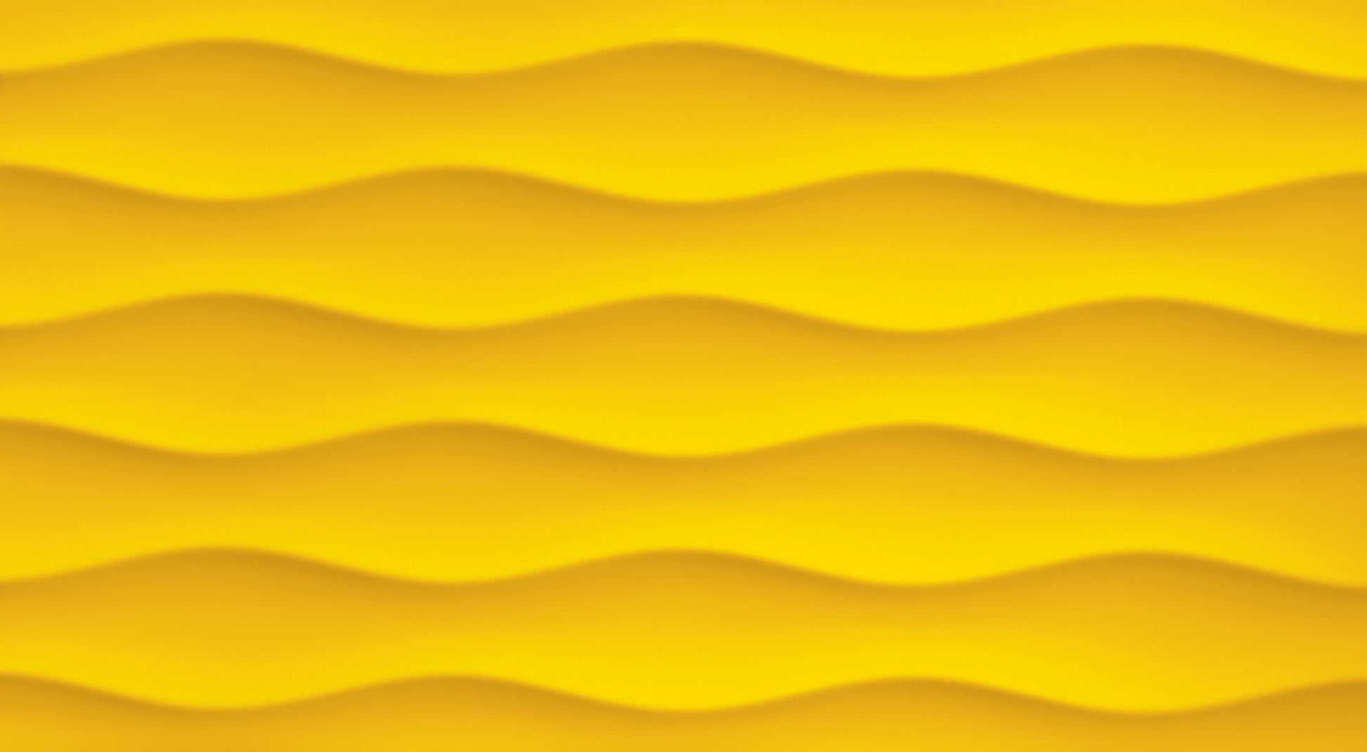 Colour Yellow R3 32.7x59.3 – жълта вълнообразна декоративна плочка за баня от KERANOVA, онлайн магазин за обзавеждане