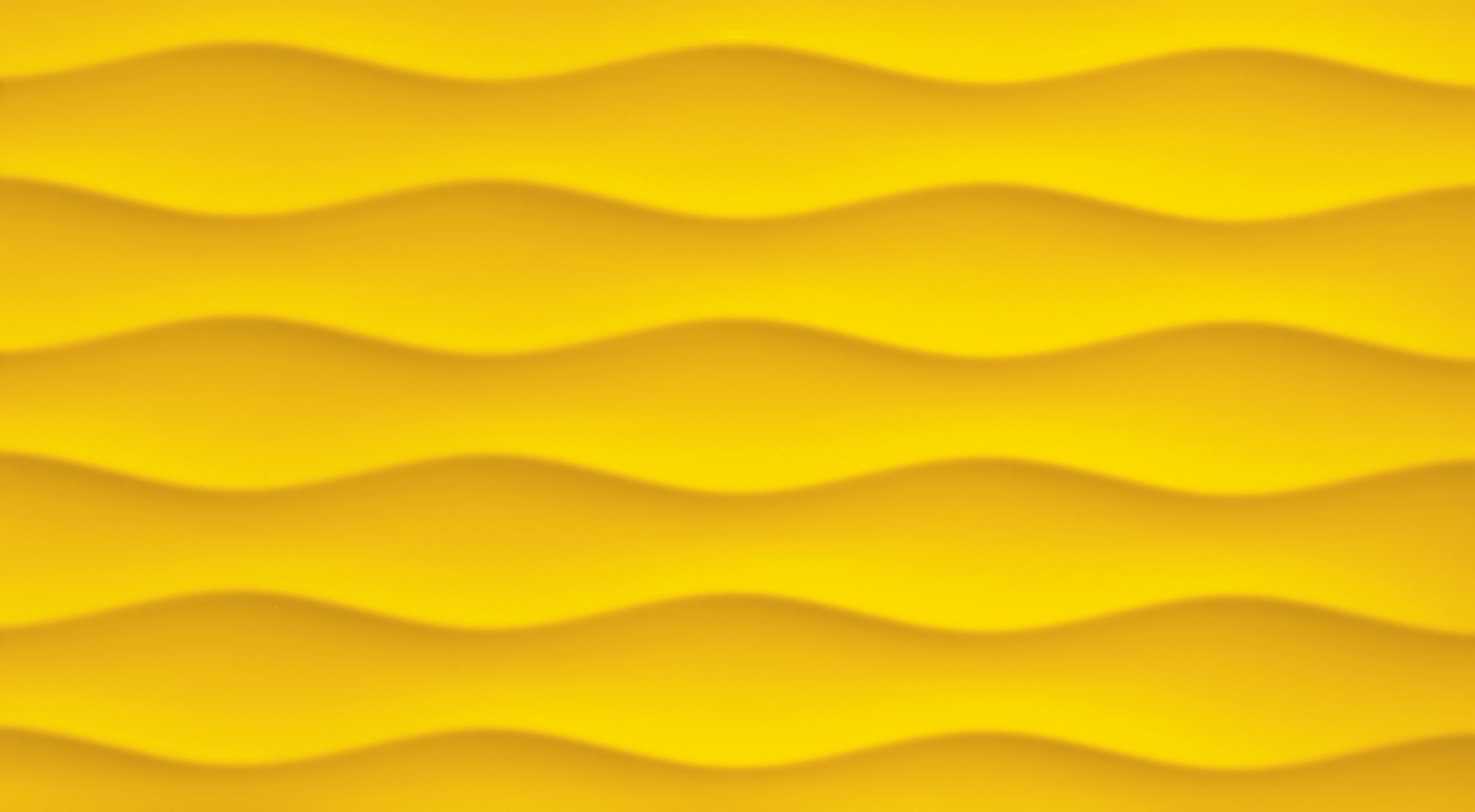 Colour Yellow R3 32.7x59.3 – жълта вълнообразна декоративна плочка за баня от KERANOVA, онлайн магазин за обзавеждане