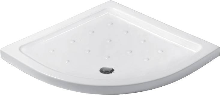 Порцеланово корито Porcelain Flat - 7 размера, поддушово корито овал 90x90 см, бяло, онлайн магазин за обзавеждане за бани KERANOVA