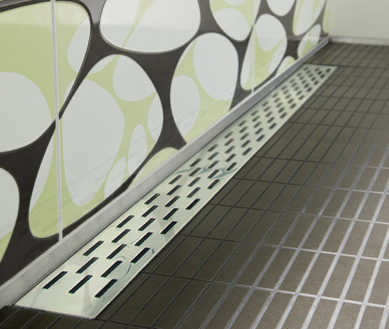 Линеен сифон Правоъгълник иноксов отводнител с модерен дизайн за луксозни мокри помещения в онлайн магазин KERANOVA