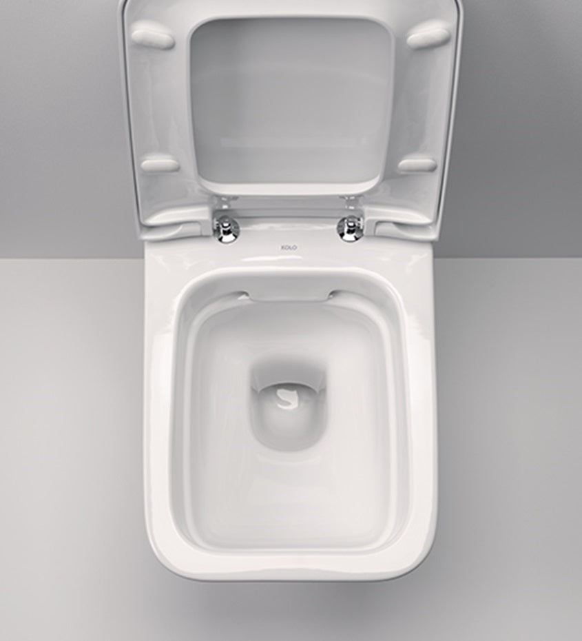 Моноблок Style RIMFREE - Kolo бяла тоалетна чиния RIMFREE с капак плавно затваряне, казанче 3/6 л, онлайн магазин KERANOVA