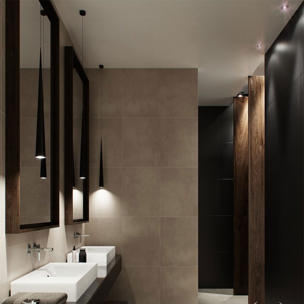 Серия Riviera в 4 размера - модерен гранитогрес за баня, калиброван 60x60 и 60x120 см от KERANOVA, първо качество, произход Полша