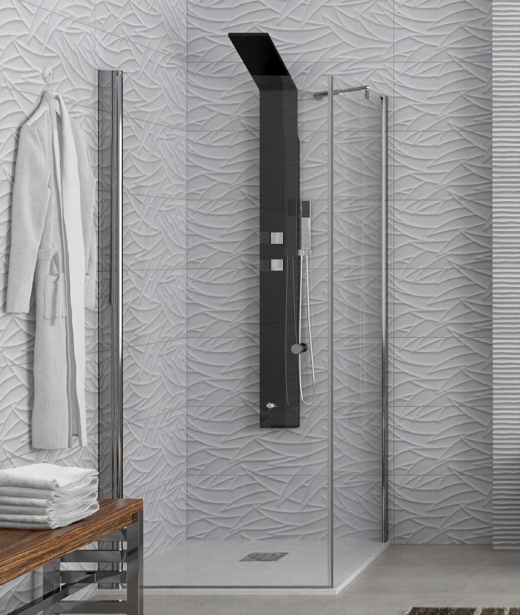 Saloon S1A - 80х80 см. - врата и фикс. Луксозна душ кабина с 6 мм закалено стъкло, алуминиев профил и панти - KERANOVA онлайн магазин