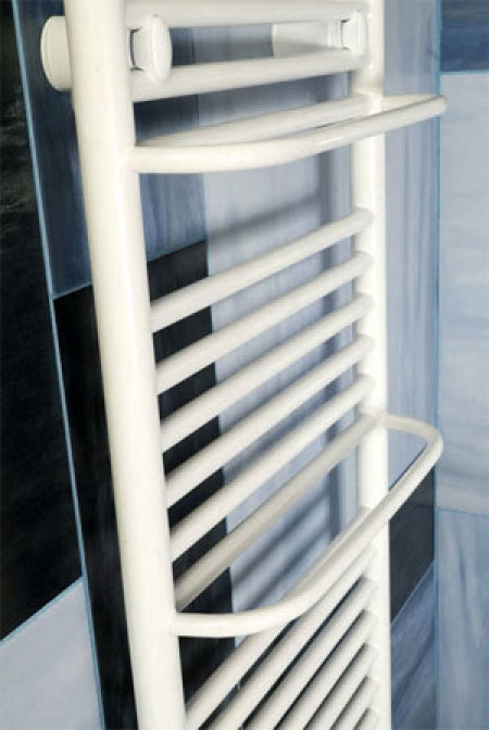 Лира Стандарт в Бяло, Цвят или Хром - вертикална баня лира от стомана и мед, електростатично покритие, KERANOVA онлайн магазин