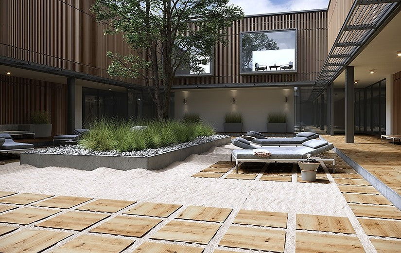 GPTU 2009 2.0 BEIGE 59,3x59,3х2 см. гранитогрес бежов външен двор и релакс кът - онлайн магазин KERANOVA