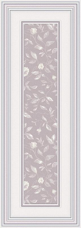 Selecta Boiserie 25.3x70.6 декоративна бежова панелна плочка с флорален мотив за баня — онлайн магазин за обзавеждане за бани KERANOVA