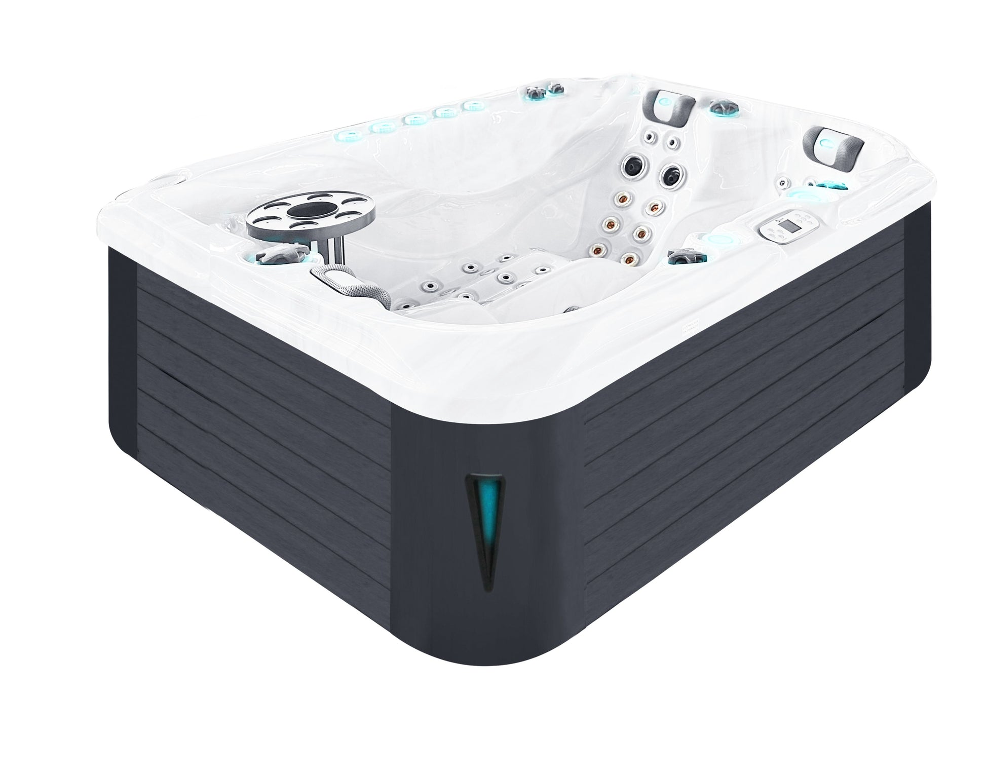 Sensation 230x155 см. хидромасажна вана 3 места, 60 хидро дюзи, 8 въздушни дюзи – онлайн магазин за обзавеждане за бани KERANOVA