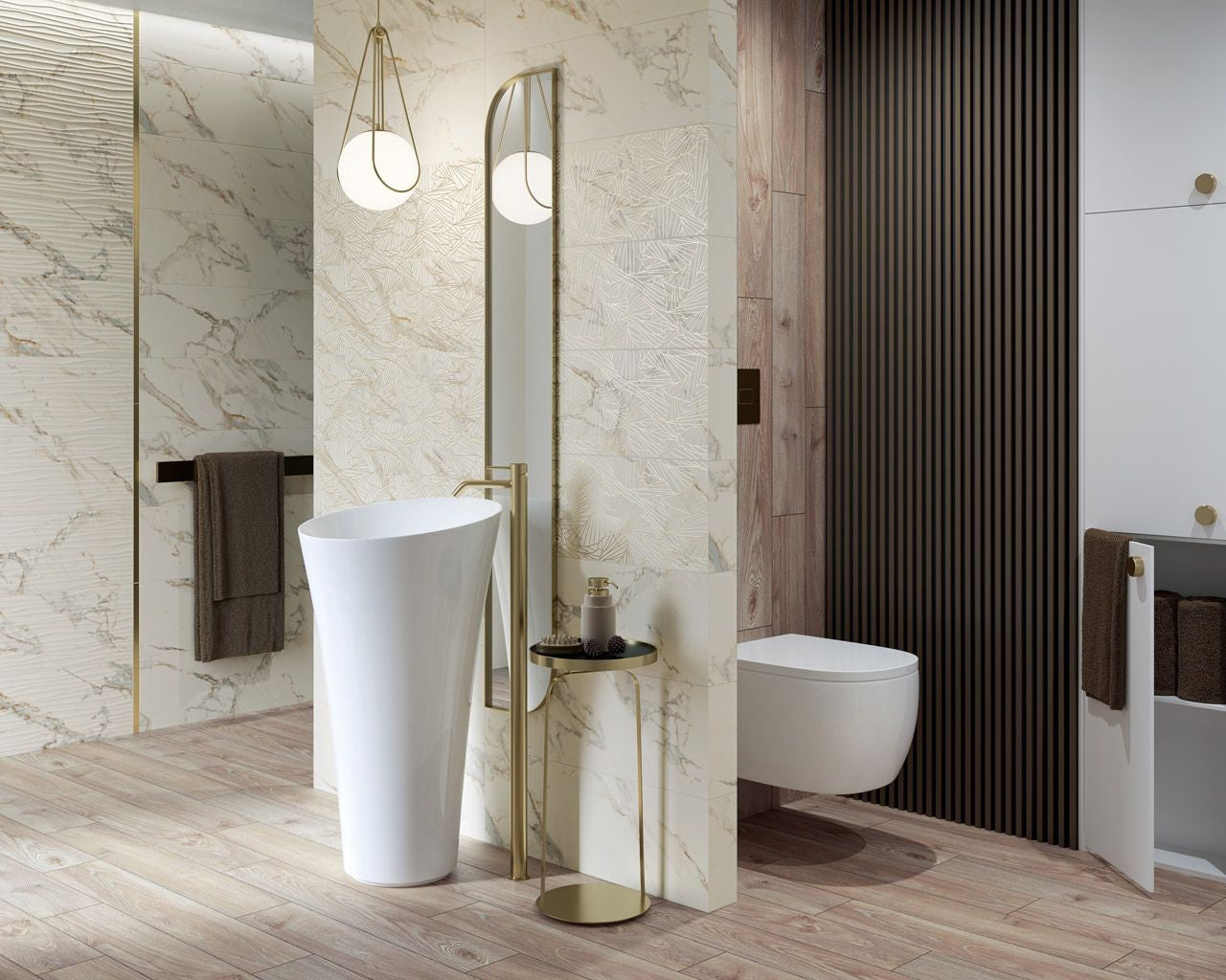 Serene 25x75 Paradyz матирани плочки за баня в онлайн магазин KERANOVA, български дизайн и внос от Полша