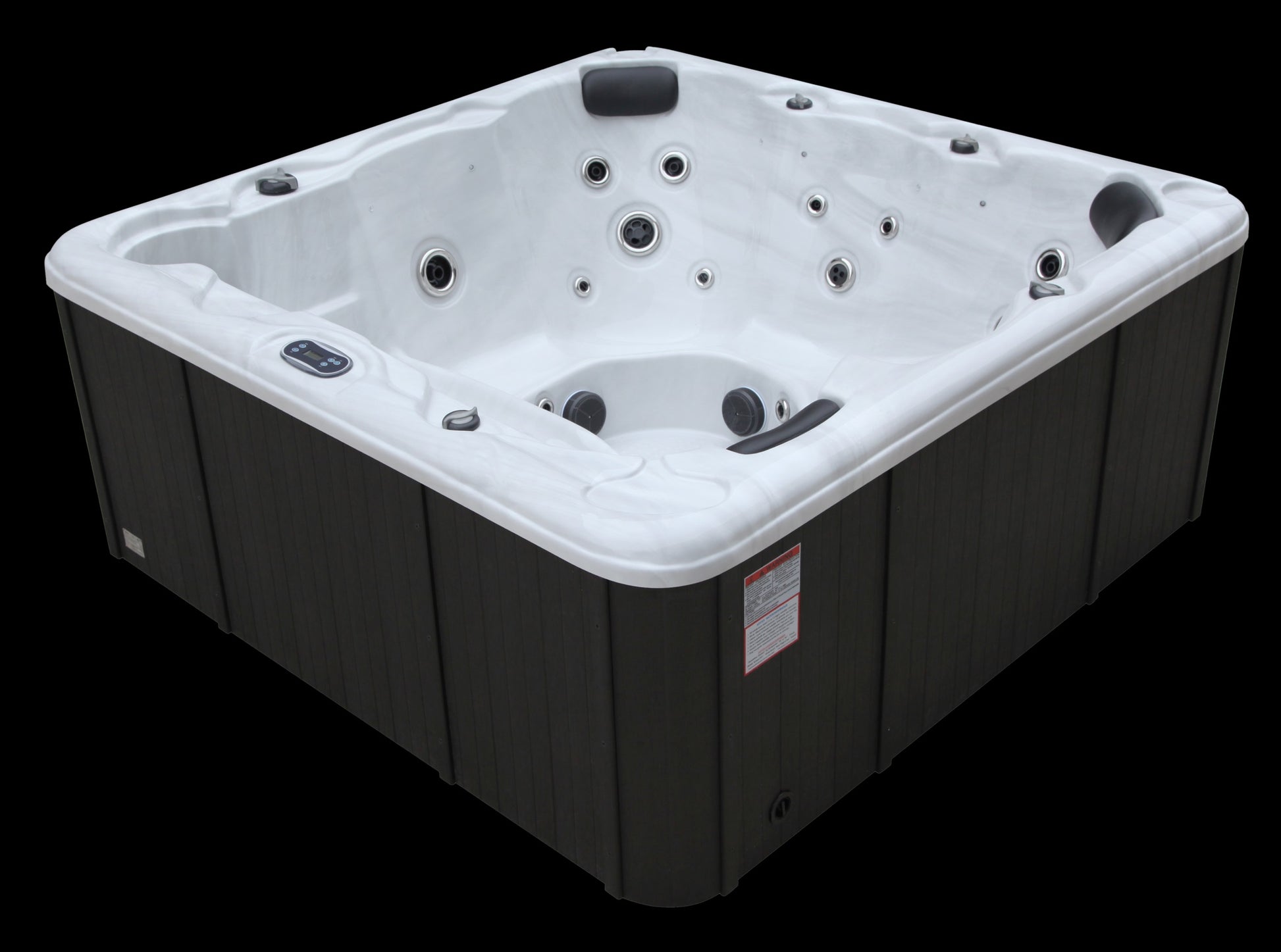 Serenity 200x200 см. луксозно шест местно джакузи с Balboa електроника, подводно осветление и термо покривало - KERANOVA онлайн магазин