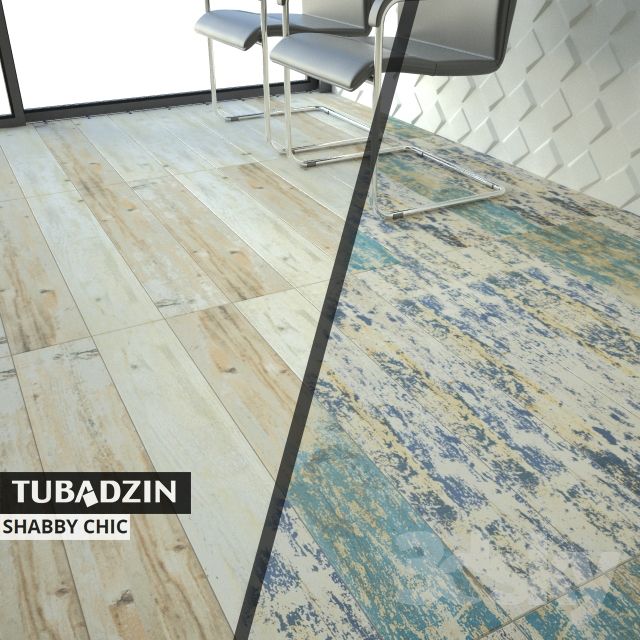 Серия Shabby Chic 15x90 - Tubadzin полски гранитогрес дървесен ефект за бани онлайн магазин KERANOVA