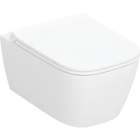 GEBERIT DUOFIX DELTA 20 Chrome с тоалетна Geberit Smyle Square Turboflush