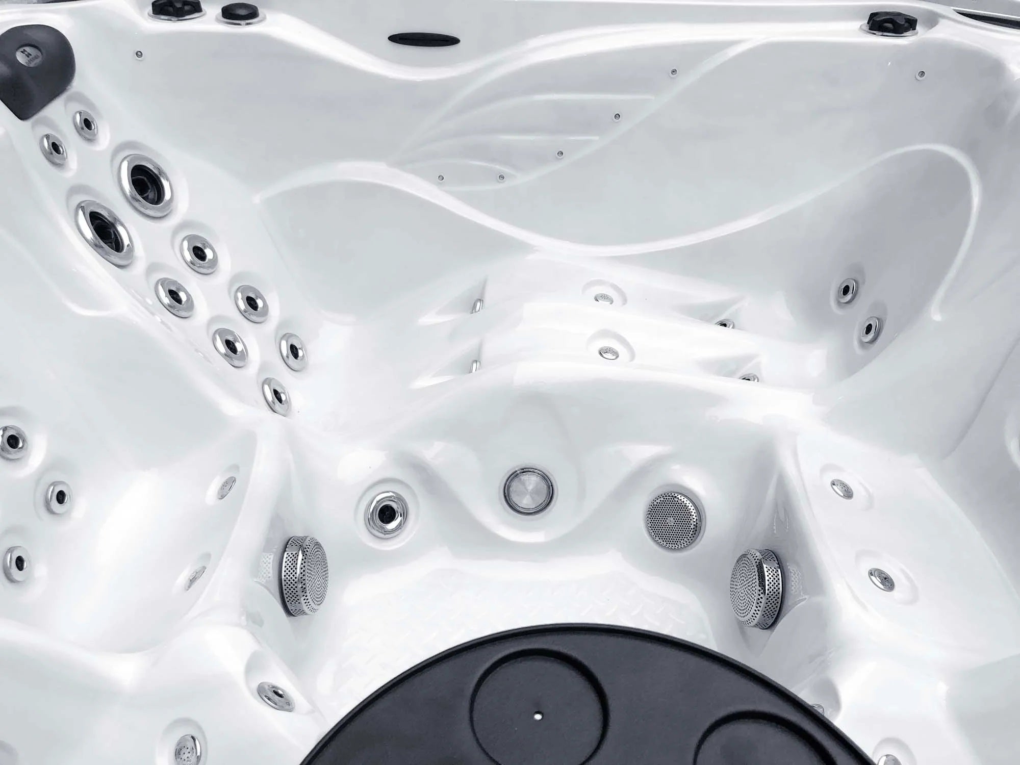 Solace 213x213 см. хидромасажна вана 5 места, 50 хидромасажни дюзи, Aqua Rolling Massage, онлайн магазин KERANOVA